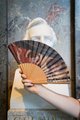 Hand Fan: Klimt - Old Italian Art Thumbnails 4