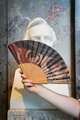 Hand Fan: Klimt - Old Italian Art Thumbnails 4