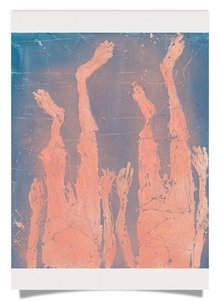 Postkarte: Bis auf weiteres abwärts
