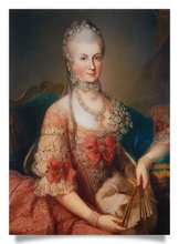 Postcard: Portrait of Archduchess Maria Christine