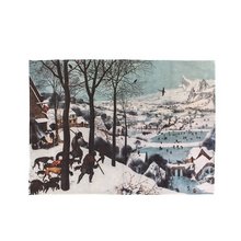 Geschirrtuch: Bruegel - Jäger im Schnee