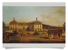 Postkarte: Schlosshof, Ehrenhofseite