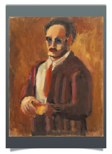 Postkarte: Self-Portrait, 1936