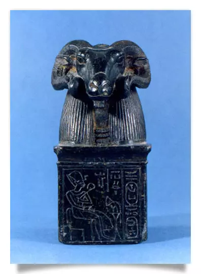 Postcard: Ram&#039;s head
