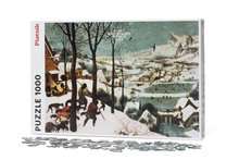 Puzzle: Bruegel - Jäger im Schnee