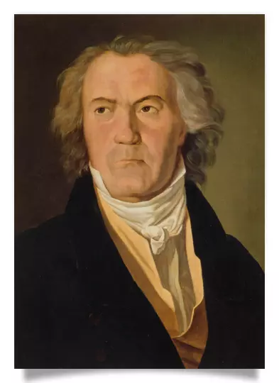 Postkarte: Ludwig van Beethoven
