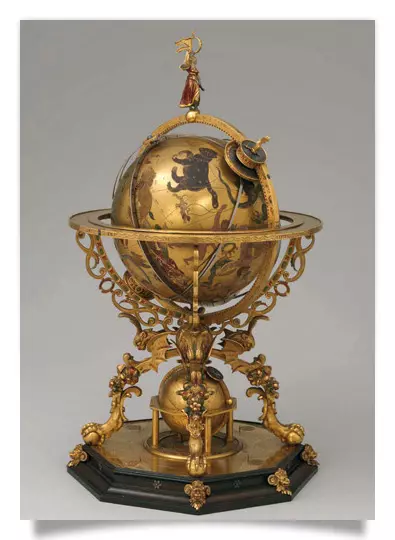 Postcard: Celestial Globe
