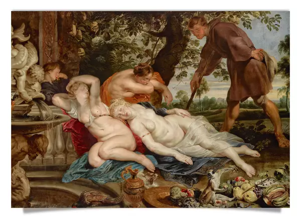 Postcard: Cimon and Efigenia