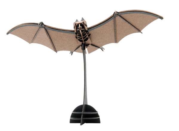 3D Papiermodell: Fledermaus