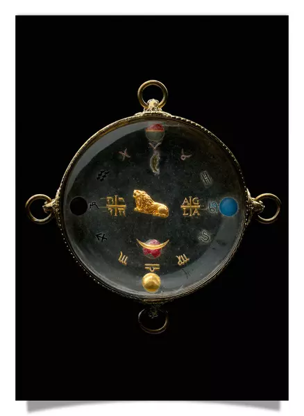 Postcard: So-called Wallenstein Horoscope Amulet
