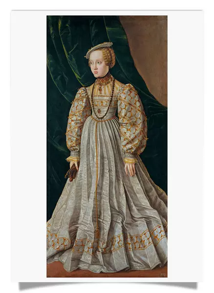 Postkarte: Erzherzogin Anna