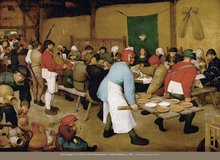 Poster: Bruegel - Peasant Wedding