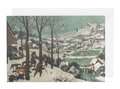 Notecard / Advent Calendar: Bruegel - Hunters in the Snow Thumbnails 2
