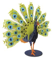 3D Papiermodell: Pfau