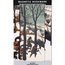 Magnetic Bookmark: Bruegel - Hunters in the Snow Thumbnails 1