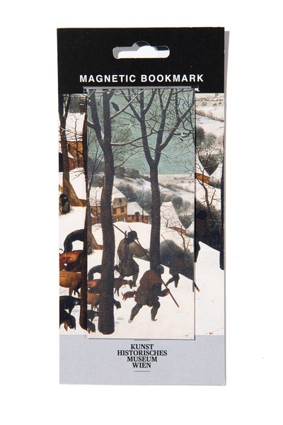 Magnetlesezeichen: Bruegel - Jäger im Schnee