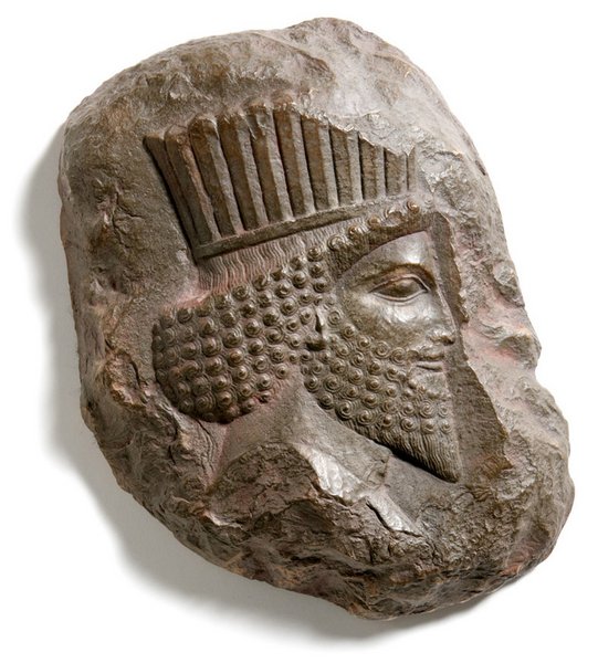 Replica: Relief Head of a Persian Nobleman
