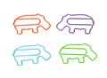 Paper Clips: Hippo Thumbnails 2