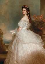 File:Kaiserin Elisabeth im Galakleid mit Rubinschmuck und