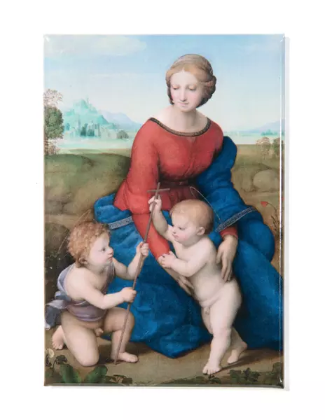 Magnet: Madonna in the Meadow