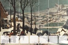 Ordnerrücken: Bruegel - Jäger im Schnee (Winter)