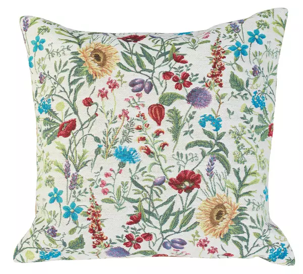 Polsterbezug: Blumenmuster