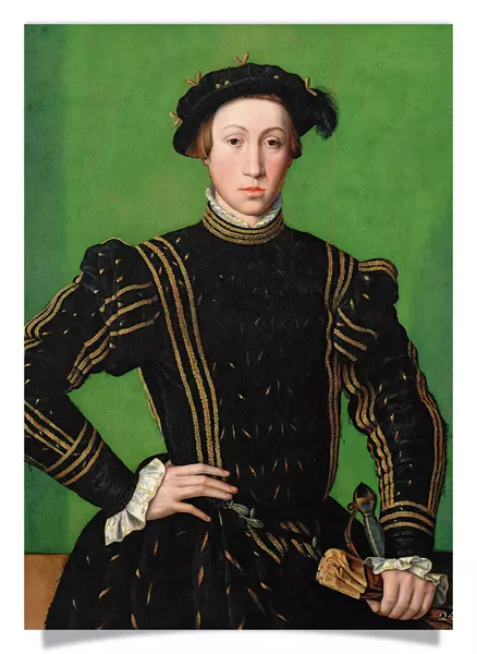 Postkarte: Kaiser Maximilian II.