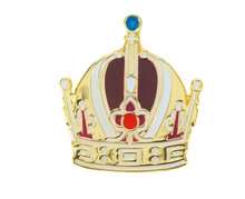 Enamel Pin: Rudolf&#039;s Crown