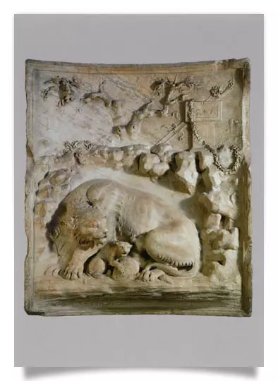 Postkarte: Grimani-Relief