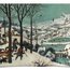 Lenticular Card: Bruegel - Hunters in the Snow Thumbnails 1