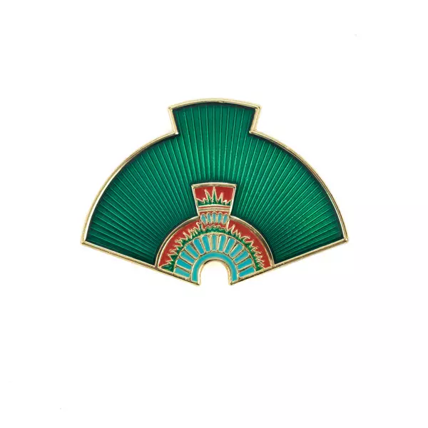 Enamel Pin: Quetzal Feathered Headdress