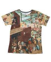 T-Shirt: Bruegel - Kinderspiele