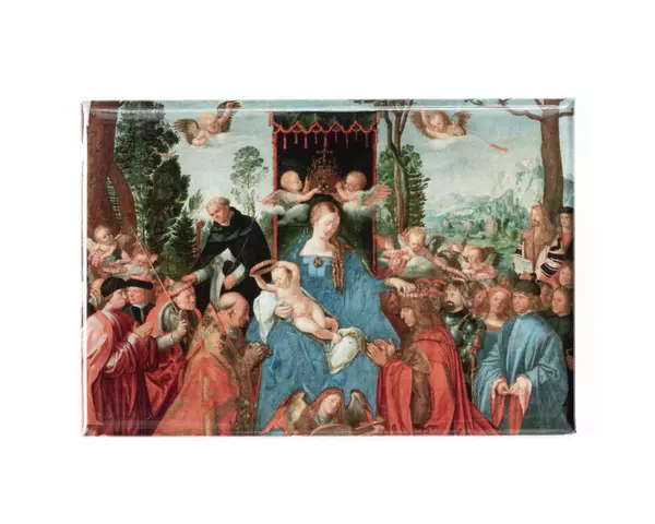 Magnet: Dürer - Feast of the Rose Garlands
