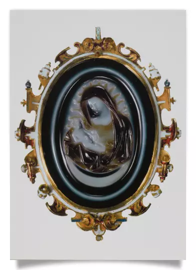 Postcard: Mary with the child Ara-Coeli-Vision