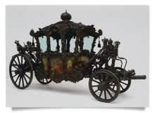 Postcard: Mourning-Homage Carriage