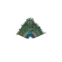 Brosche: Quetzalfeder-Kopfschmuck