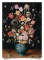 Poster: Brueghel - Bouquet of Flowers in a Blue Vase Thumbnails 1