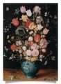Poster: Brueghel - Blumenstrauß in blauer Vase Thumbnails 1