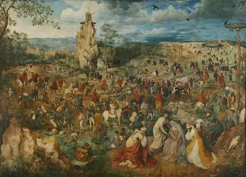 Billet: Kreuztragung Christi