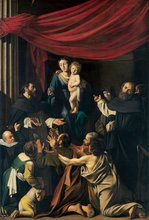 Poster: Caravaggio - Madonna of the Rosary