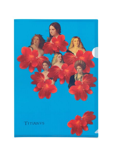 Aktenhülle: Tizian Blumen