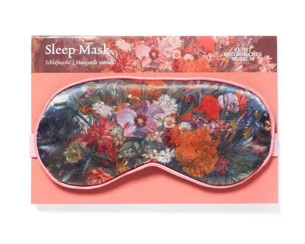 Sleeping Mask: Wautier - Flower Garland with a Dragonfly