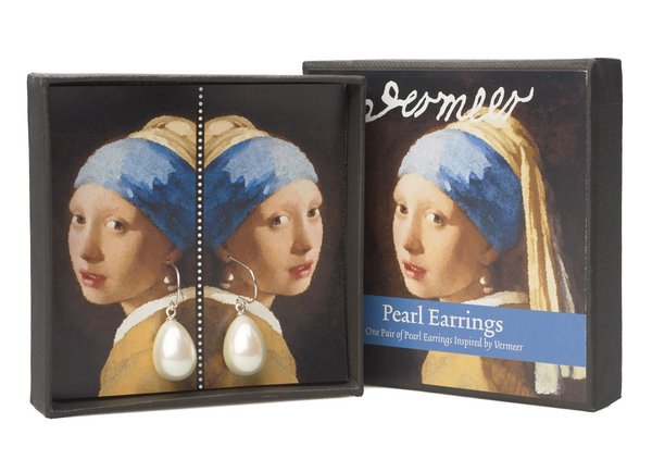 Perlenohrringe: Vermeer - Mädchen mit dem Perlenohrring