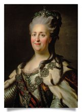 Postcard: Tsarina Catherine II of Russia