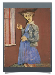 Postkarte: Portrait of Mary, 1938/1939
