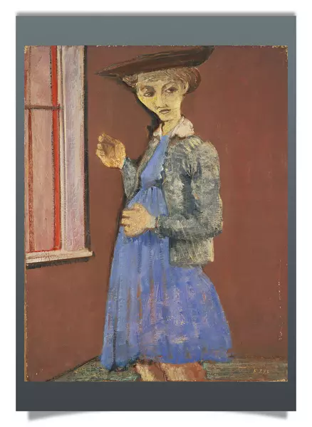 Postkarte: Portrait of Mary, 1938/1939