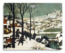 Mousepad: Bruegel - Jäger im Schnee