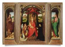 Postcard: Memling - Triptych of St John