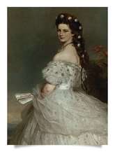 Lenticular Card: Empress Elisabeth of Austria