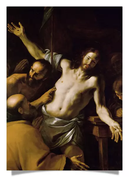 Postcard: Incredulity of St Thomas